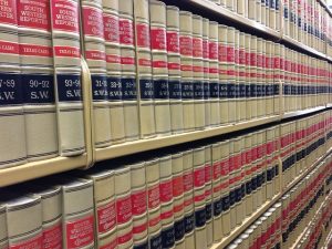 law books in library; pet food regulations